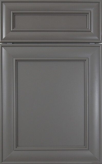 a graphite kitchen and bath cabinet surface